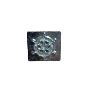 2/$10 Crafting 3-D Ship Wheel Leather Stamp